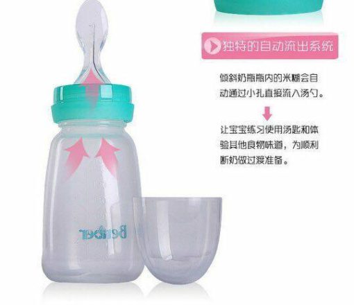 Silicone Feeding Bottle & spoon Silicone Feeding Bottle & spoon Baby & Kids