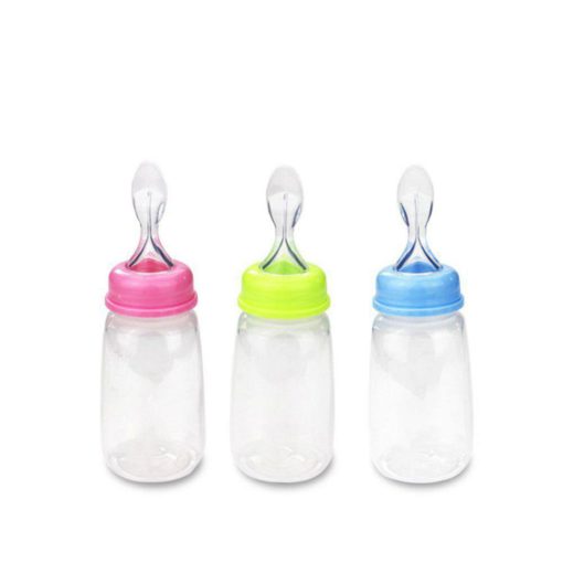 Silicone Feeding Bottle & spoon Silicone Feeding Bottle & spoon Baby & Kids