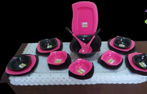 Diva Set Pink & Black Diva Set Pink & Black Kitchen & Dining