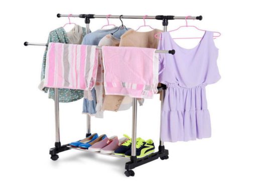 Portable Clothes Hanger Stand Portable Clothes Hanger Stand Bed & Bath