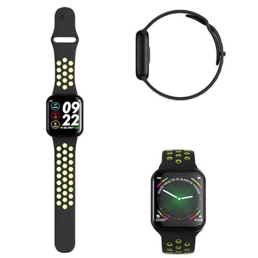F8 Smart Watch-أسود F8 Smart Watch-أسود ساعات ذكية (smart watch)
