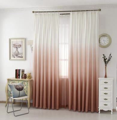 Brown Degrade curtain Brown Degrade curtain Linens & Bedding