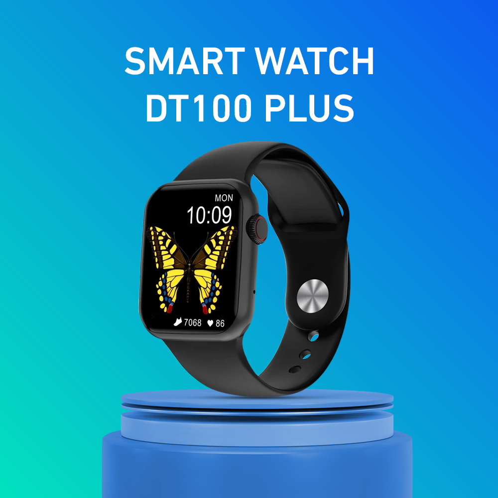 Smart Watch DT100 Plus Smart Watch DT100 Plus الساعات الذكيه Smart Watch DT100 Plus Smart Watch DT100 Plus الساعات الذكيه