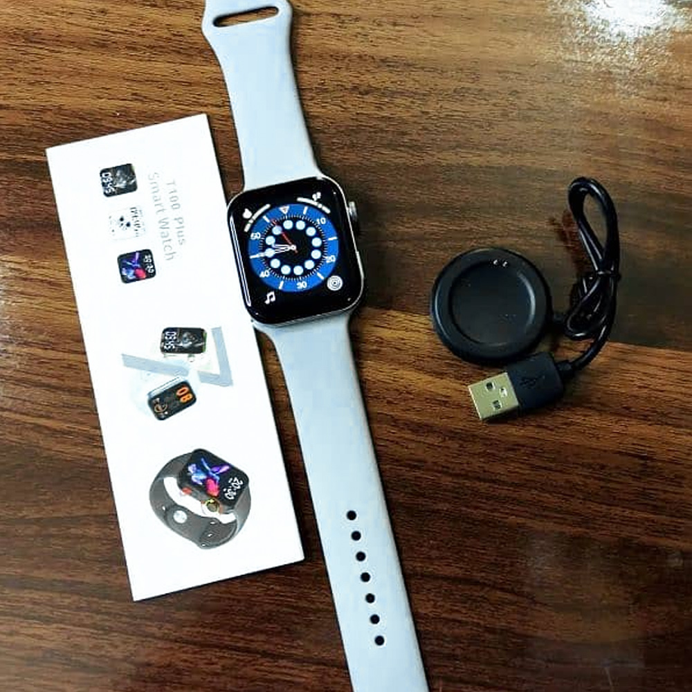 Smart Watch T100 Plus Smart Watch T100 Plus الساعات الذكيه Smart Watch T100 Plus Smart Watch T100 Plus الساعات الذكيه